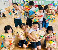 2年1組_ずこう_船田　みどり_くしゃくしゃ　ぎゅ