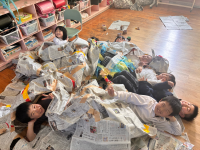 2年1組_ずこう_船田　みどり_新聞となかよし_1